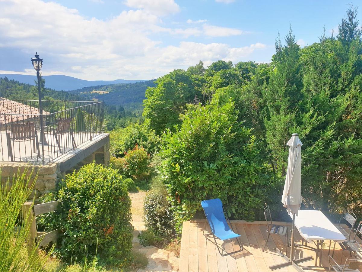 Le Petit Rias Gite Soleil Saint Maurice en Chalencon Eksteriør bilde